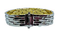 Bracciale Chimento Donna Double in Oro bianco Diamante 1B00247ZBA185 - 1B00247ZBA185